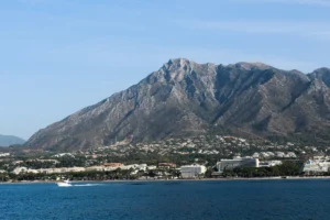 La concha, Marbella desde el Mar